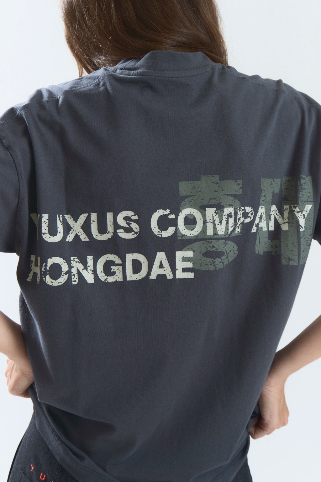 HERB "HONGDAE" T-SHIRT DARK GREY