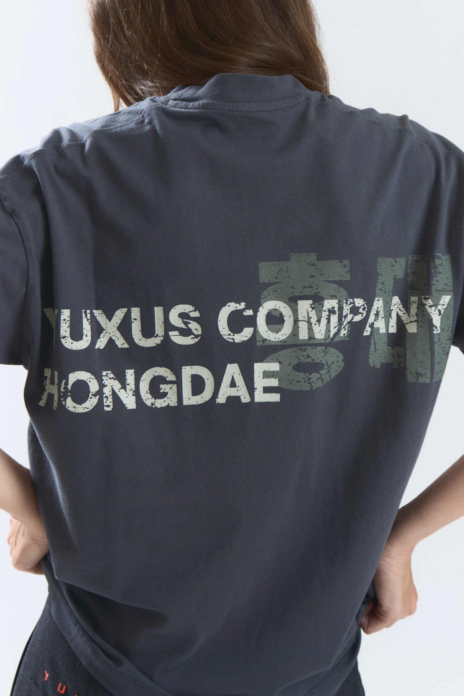 HERB "HONGDAE" T-SHIRT DARK GREY