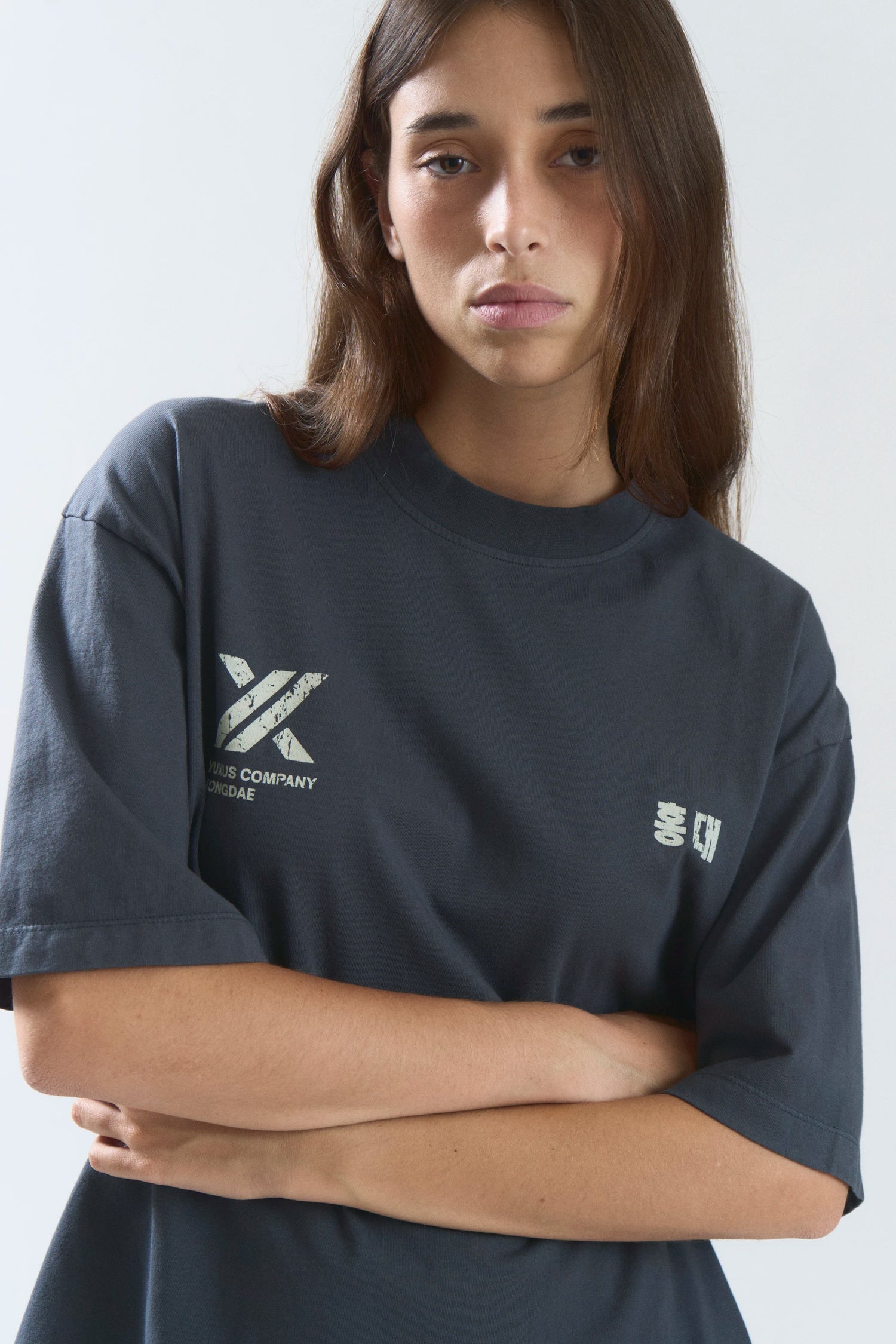 HERB "HONGDAE" T-SHIRT DARK GREY