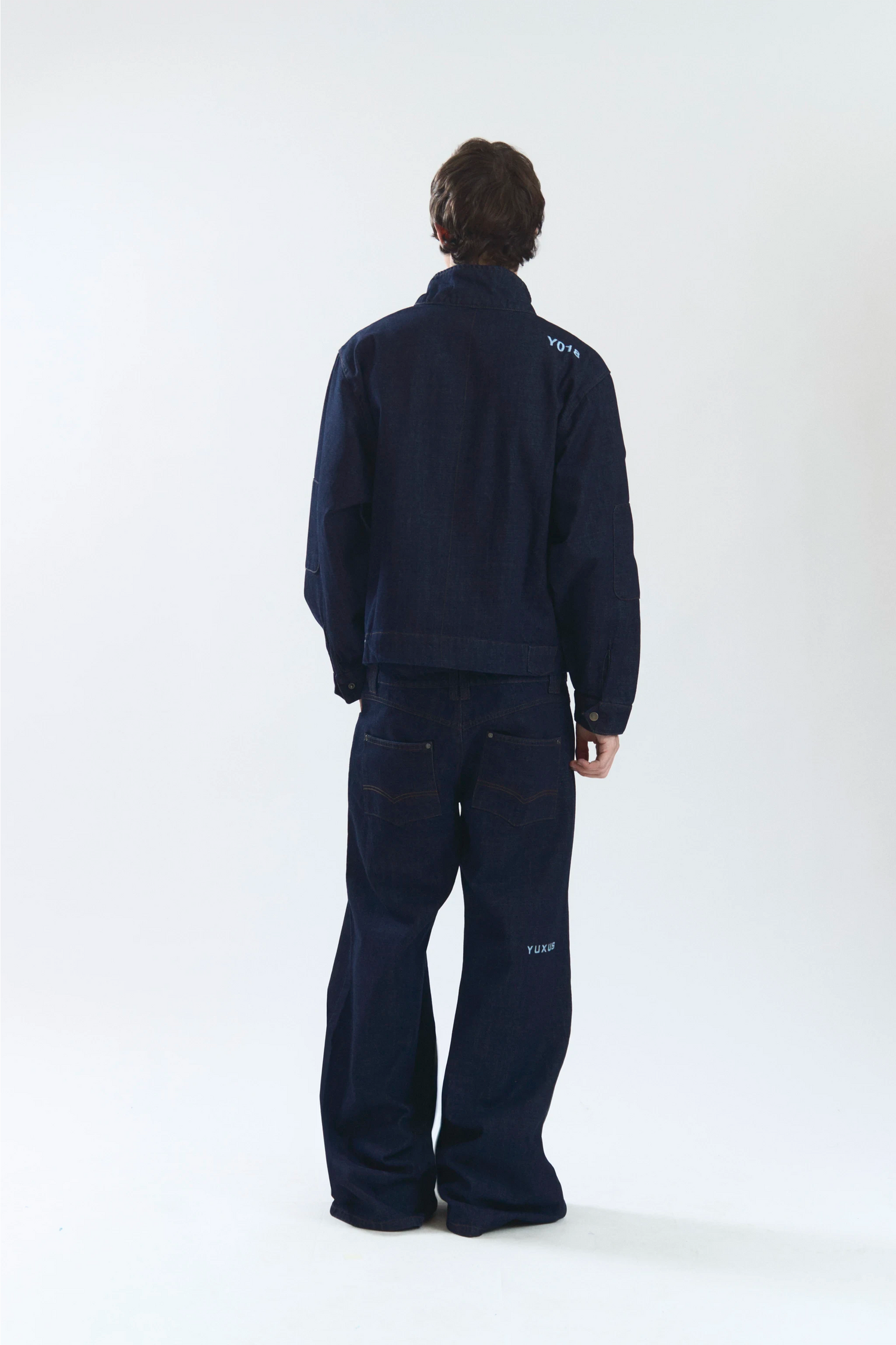 RAW "LATE HOURS" JACKET DARK BLUE