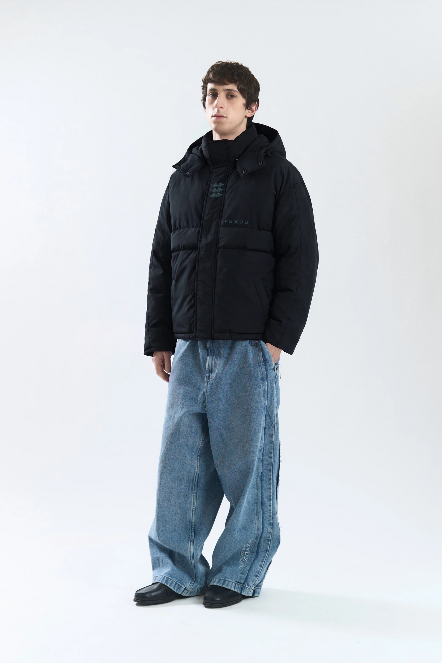 WIND PUFFER BLACK